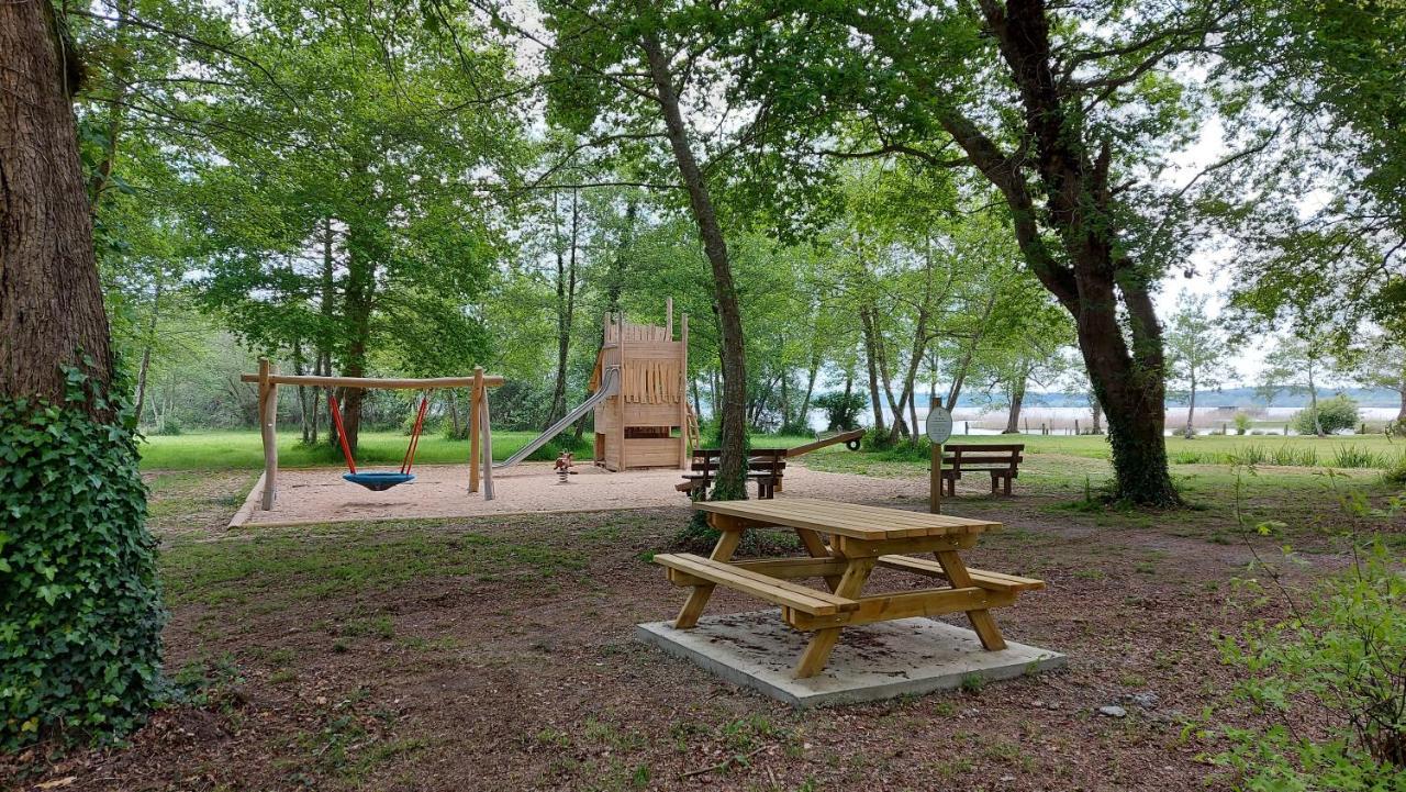 Appartement, 4 pers, jardin terrasse sans vis-à-vis, kit bébé possible, 50m du bord du lac d'Aureilhan, H36 Exterior foto